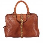 Handtasche Cognac, Farbe: cognac, Marke: Campomaggi, EAN: 8054302731331, Abmessungen in cm: 29x20x13, Bild 1 von 10