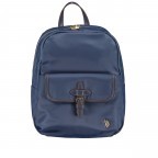 Rucksack Houston S Navy, Farbe: blau/petrol, Marke: U.S. Polo Assn., EAN: 8052792838332, Abmessungen in cm: 25x30x14, Bild 1 von 6