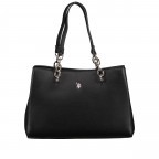 Handtasche Jones Black, Farbe: schwarz, Marke: U.S. Polo Assn., EAN: 8052792910564, Abmessungen in cm: 32.5x22.5x12, Bild 1 von 9