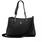 Handtasche Jones Black, Farbe: schwarz, Marke: U.S. Polo Assn., EAN: 8052792910564, Abmessungen in cm: 32.5x22.5x12, Bild 9 von 9