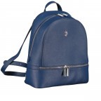 Rucksack Jones Navy, Farbe: blau/petrol, Marke: U.S. Polo Assn., EAN: 8052792910755, Abmessungen in cm: 25x29x12, Bild 2 von 6