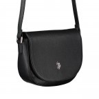 Umhängetasche Jones Black, Farbe: schwarz, Marke: U.S. Polo Assn., EAN: 8052792839155, Abmessungen in cm: 21x20x6, Bild 2 von 6