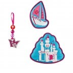 Sticker / Anhänger für Schulranzen Magic Mags Lovely Castle, Farbe: rot/weinrot, Marke: Step by Step, EAN: 4047443387899, Bild 1 von 3