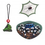 Sticker / Anhänger für Schulranzen Magic Mags Jumping Spider, Farbe: grün/oliv, Marke: Step by Step, EAN: 4047443417558, Bild 1 von 3