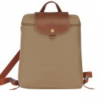 Rucksack Le Pliage Rucksack Taupe, Farbe: taupe/khaki, Marke: Longchamp, EAN: 3597922017423, Abmessungen in cm: 26x28x10, Bild 1 von 5
