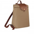 Rucksack Le Pliage Rucksack Taupe, Farbe: taupe/khaki, Marke: Longchamp, EAN: 3597922017423, Abmessungen in cm: 26x28x10, Bild 2 von 5