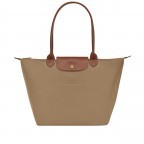 Shopper Le Pliage Shopper L Taupe, Farbe: taupe/khaki, Marke: Longchamp, EAN: 3597922017485, Abmessungen in cm: 31x30x19, Bild 1 von 5