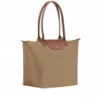 Shopper Le Pliage Shopper L Taupe, Farbe: taupe/khaki, Marke: Longchamp, EAN: 3597922017485, Abmessungen in cm: 31x30x19, Bild 2 von 5