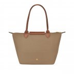 Shopper Le Pliage Shopper S Taupe, Farbe: taupe/khaki, Marke: Longchamp, EAN: 3597922017546, Abmessungen in cm: 28x25x14, Bild 3 von 5