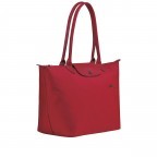 Shopper Le Pliage Club Shopper L Rot, Farbe: rot/weinrot, Marke: Longchamp, EAN: 3597922016709, Abmessungen in cm: 31x30x19, Bild 2 von 4