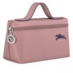 Kosmetiktasche Le Pliage Club Pochette Antique Pink, Farbe: rosa/pink, Marke: Longchamp, EAN: 3597922038688, Abmessungen in cm: 18x11x7, Bild 2 von 3