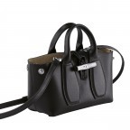 Handtasche Roseau Handtasche XS Schwarz, Farbe: schwarz, Marke: Longchamp, EAN: 3597921944126, Abmessungen in cm: 22x12x8, Bild 3 von 4