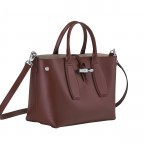 Handtasche Roseau Handtasche M Mahagoni, Farbe: braun, Marke: Longchamp, EAN: 3597922032044, Abmessungen in cm: 30x23.5x12, Bild 4 von 5