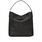 Beuteltasche Roseau Essential 968-10129 Schwarz, Farbe: schwarz, Marke: Longchamp, EAN: 3597922048205, Abmessungen in cm: 32.5x33x13, Bild 1 von 3