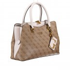 Handtasche Mika Brown, Farbe: braun, Marke: Guess, EAN: 0190231454151, Abmessungen in cm: 34x23x12, Bild 2 von 9