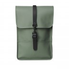 Rucksack Backpack Mini Olive, Farbe: grün/oliv, Marke: Rains, EAN: 5711747469610, Abmessungen in cm: 27x39x8, Bild 1 von 5