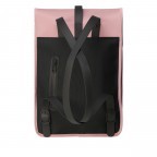 Rucksack Backpack Mini Blush, Farbe: rosa/pink, Marke: Rains, EAN: 5711747469627, Abmessungen in cm: 27x39x8, Bild 2 von 5