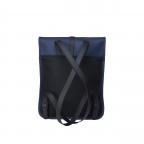 Rucksack Backpack Micro Blue, Farbe: blau/petrol, Marke: Rains, EAN: 5711747472306, Abmessungen in cm: 27x33x7, Bild 2 von 5