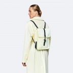 Rucksack Backpack Micro Pearl, Farbe: beige, Marke: Rains, EAN: 5711747472320, Abmessungen in cm: 27x33x7, Bild 3 von 5