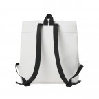 Rucksack MSN Mini Off White, Farbe: weiß, Marke: Rains, EAN: 5711747462222, Abmessungen in cm: 30.5x34.5x12, Bild 2 von 6