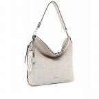 Beuteltasche Chiara Ecru, Farbe: beige, Marke: Tamaris, EAN: 4063512028142, Abmessungen in cm: 38x31x11, Bild 2 von 5