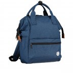 Fahrradtasche Rucksack mit Gepäckträgerbefestigung Shadow Blue, Farbe: blau/petrol, Marke: Blackbeat, EAN: 8720088706985, Abmessungen in cm: 25x35x15, Bild 2 von 9