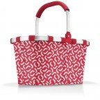 Einkaufskorb Carrybag Signature Red, Farbe: rot/weinrot, Marke: Reisenthel, EAN: 4012013721649, Abmessungen in cm: 48x29x28, Bild 1 von 5