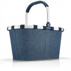 Einkaufskorb Carrybag Twist Blue, Farbe: blau/petrol, Marke: Reisenthel, EAN: 4012013720543, Abmessungen in cm: 48x29x28, Bild 1 von 5