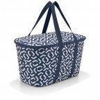Kühltasche Coolerbag Signature Navy, Farbe: blau/petrol, Marke: Reisenthel, EAN: 4012013721212, Abmessungen in cm: 44.5x24.5x25, Bild 1 von 3