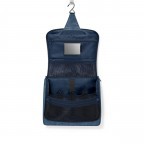 Kulturbeutel Toiletbag XL zum Aufhängen Twist Blue, Farbe: blau/petrol, Marke: Reisenthel, EAN: 4012013720659, Abmessungen in cm: 28x25x10, Bild 2 von 3