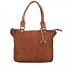 Shopper Soft-Weaving Soraya SW.10500 Charming Cognac, Farbe: cognac, Marke: Harbour 2nd, EAN: 4046478051775, Abmessungen in cm: 33.5x26x12.5, Bild 1 von 10