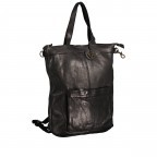 Rucksack Cool-Casual Orion CC.10476 mit Laptopfach 13 Zoll Dark Ash, Farbe: anthrazit, Marke: Harbour 2nd, EAN: 4046478051430, Abmessungen in cm: 27x38x12, Bild 2 von 10