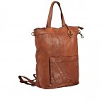 Rucksack Cool-Casual Orion CC.10476 mit Laptopfach 13 Zoll Charming Cognac, Farbe: cognac, Marke: Harbour 2nd, EAN: 4046478051454, Abmessungen in cm: 27x38x12, Bild 2 von 10