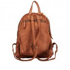 Rucksack New-Lines Mascha NL.10534 Charming Cognac, Farbe: cognac, Marke: Harbour 2nd, EAN: 4046478054707, Abmessungen in cm: 23x31x10, Bild 4 von 9