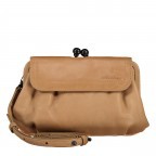 Umhängetasche / Clutch Grandma's Luxury Club Mrs. Whoopie Pie mit Knipsverschluss Iced Coffee, Farbe: beige, Marke: Aunts & Uncles, EAN: 4250394966468, Abmessungen in cm: 22x14x4, Bild 1 von 6