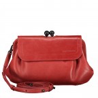 Umhängetasche / Clutch Grandma's Luxury Club Mrs. Whoopie Pie mit Knipsverschluss Crimson Red, Farbe: rot/weinrot, Marke: Aunts & Uncles, EAN: 4250394966482, Abmessungen in cm: 22x14x4, Bild 1 von 6