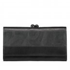 Geldbörse Grandma's Luxury Club Stella mit Bügelverschluss Black Smoke, Farbe: schwarz, Marke: Aunts & Uncles, EAN: 4250394966970, Abmessungen in cm: 19x10x3, Bild 1 von 5
