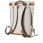 Rucksack Japan Yokohama Dust, Farbe: beige, Marke: Aunts & Uncles, EAN: 4250394968981, Abmessungen in cm: 28x40x10, Bild 3 von 8