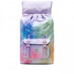 Rucksack Little America Medium Rubber Straps Volumen 14 Liter Pastel Tie Dye, Farbe: bunt, Marke: Herschel, EAN: 0828432463183, Abmessungen in cm: 28x43x12, Bild 4 von 4
