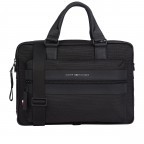 Aktentasche Elevated Computer Bag Black, Farbe: schwarz, Marke: Tommy Hilfiger, EAN: 8720114666894, Abmessungen in cm: 40x29x14, Bild 1 von 2