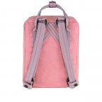 Rucksack Kånken Mini Pink Long Stripes, Farbe: rosa/pink, Marke: Fjällräven, EAN: 7323450689865, Abmessungen in cm: 20x29x13, Bild 3 von 15