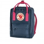 Rucksack Kånken Mini Royal Blue Flamingo Pink, Farbe: blau/petrol, Marke: Fjällräven, EAN: 7323450689889, Abmessungen in cm: 20x29x13, Bild 2 von 15