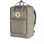 Rucksack Kånken Laptop 17 Zoll Fog, Farbe: grau, Marke: Fjällräven, EAN: 7323450690359, Abmessungen in cm: 30x42x18, Bild 2 von 15