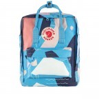 Rucksack Kånken Art Ocean Surface, Farbe: blau/petrol, Marke: Fjällräven, EAN: 7323450689933, Abmessungen in cm: 27x38x13, Bild 1 von 15