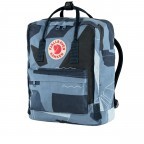 Rucksack Kånken Art Ocean Deep, Farbe: blau/petrol, Marke: Fjällräven, EAN: 7323450689940, Abmessungen in cm: 27x38x13, Bild 2 von 15