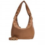 Beuteltasche Farrah Hobo M Muskat, Farbe: cognac, Marke: Liebeskind Berlin, EAN: 4064657058742, Abmessungen in cm: 45x28x15, Bild 1 von 5