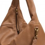 Beuteltasche Farrah Hobo M Muskat, Farbe: cognac, Marke: Liebeskind Berlin, EAN: 4064657058742, Abmessungen in cm: 45x28x15, Bild 5 von 5