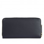 Geldbörse Iconic Large Zip Around Wallet Blue, Farbe: blau/petrol, Marke: Tommy Hilfiger, EAN: 8720114669253, Abmessungen in cm: 19x10x2, Bild 2 von 2