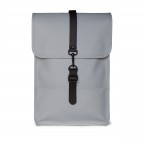 Rucksack Backpack Mini Rock, Farbe: grau, Marke: Rains, EAN: 5711747478858, Abmessungen in cm: 27x39x8, Bild 1 von 5