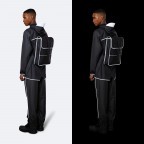 Rucksack Backpack Mini Black Reflective, Farbe: schwarz, Marke: Rains, EAN: 5711747478872, Abmessungen in cm: 27x39x8, Bild 6 von 7